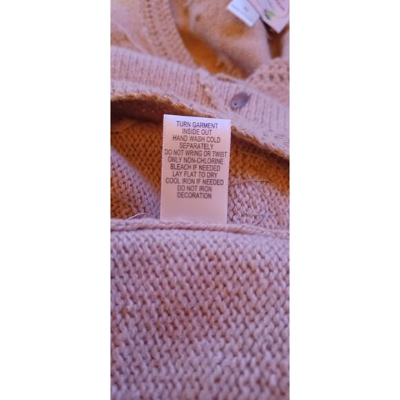 Christopher & Banks Limited Edition 2010 Hand Embroidered Sequin Cardigan Beige - Picture 7 of 7
